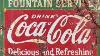 Vintage 1950's Coca Cola Coke 24 Case Authentic Advertising Sign Rare M-942.
